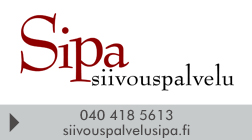 Siivouspalvelu SiPa Oy logo